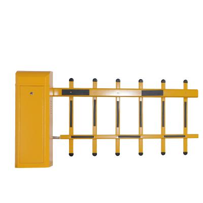 China 320*240*950mm Servo Motor Fast Speed ​​Barrier Car Parking Boom Barrier LED Road Barrier Gate for sale