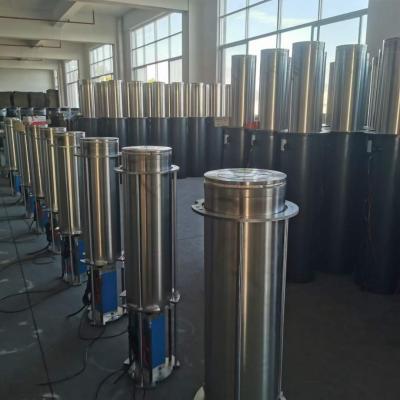 China Road Traffic Safe Factory Sale Full Hydraulic Rising Bollards Fully Automatic Traffic Barrier For Highway Bollards for sale