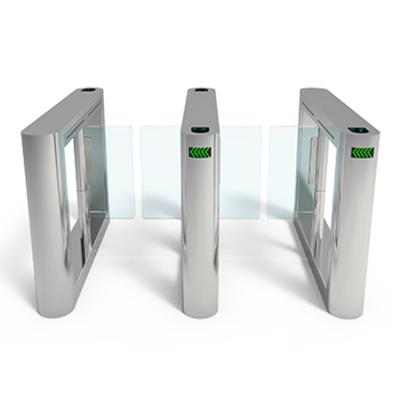 China Wholesale High Quality Cheap Office School Park Supermark Subway Price Office Building Entrance Turnstile Swing Gate Wifi Control 24VDC Automatic Gate Opener for sale