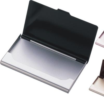 China Customozed High Grade Aluminum Pocket Business Name Credit Card Holder for sale