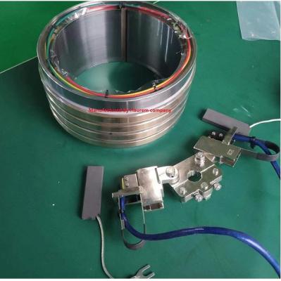 China 80A 500rpm Roterende snelheid Robot slip ring geleidende slip ring Te koop