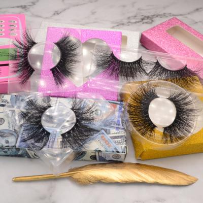 China False Long/Thick/Cross Band Magicbee Whips Free Siberian Mink Eyelash Wholesale 5D Mink Eyelashes Vendor 100 Private Label Fluffy Cruelty The Real for sale