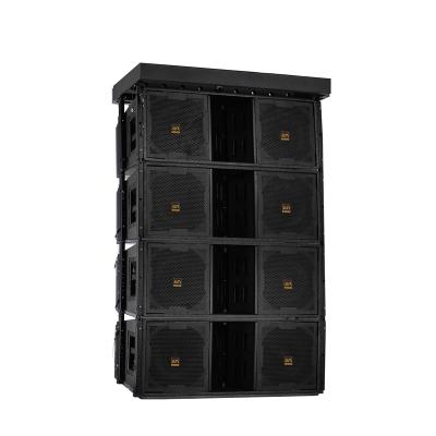 China Church Dual Line 12 Inch 9 Unit Professional Vocal Line Array DJ Sound Box Speakers Perfect For Outdoor Events (VT4888) for sale