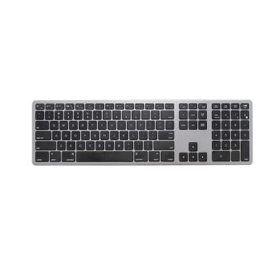 China Custom High Quality Aluminum Slim Magic Wireless Laptop Factory Desktop BT Silent Keyboard for Mac for sale