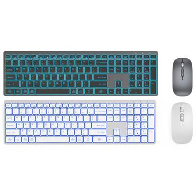 China New 104 Model Switches Ultra Thin Dongguan Keys Silent Scissor Copy And Paste Hebrew Backlit Mouse 7 Colors Keyboard Combos For Apple Imac for sale