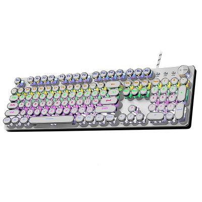 China Cheap Diy Kawaii Metal Hotswap Wirely Light QWERTY Computer Led Mechanical Gaming Keyboard For Gamer for sale