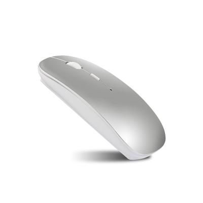 China Portable Mini ABS LED USB 2.4GHz BT Slim Dual Mode Wireless Mouse for sale