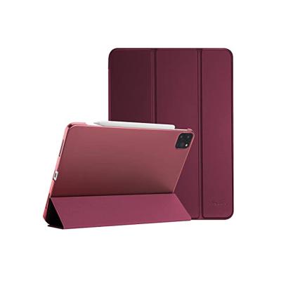 China Simple And Popular Top Selling Soft Silicone Cover PU Leather Shockproof For New iPad 11 Inch 2020 Tablet Case for sale