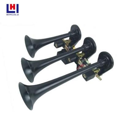 China 12v 24v Musical Copper Melody Truck Air Horns With 18 Months Warranty for sale