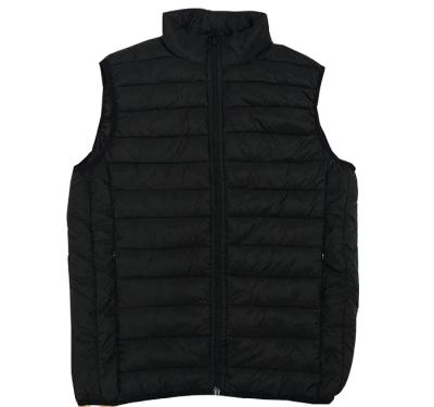 China New Running Man Nylon Padded Vest Wholesale Male Winter Padded Men's Bubble Vest Puffy Vests for sale