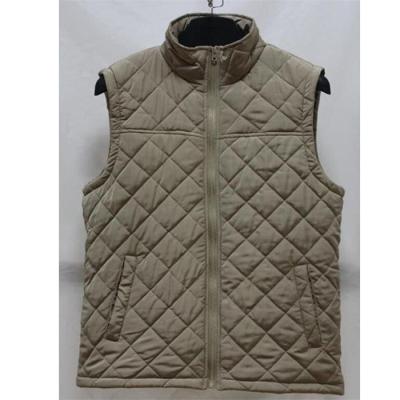 China Mens Diamond Quilted Spring Breathable Vests Sleeveless Vest Custom Made for sale