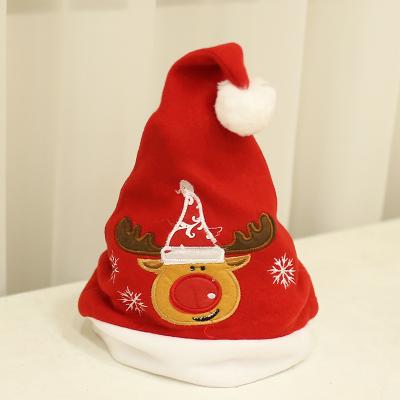 China New Design COMMON Beanie Hat Woman Winter Merry Christmas Kinder Christmas Hat Decoration for sale