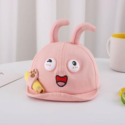 China Cartoon Cute Casual Sun Hat Children Protective Hat For 6 Months Babies Baby Boy Hats for sale