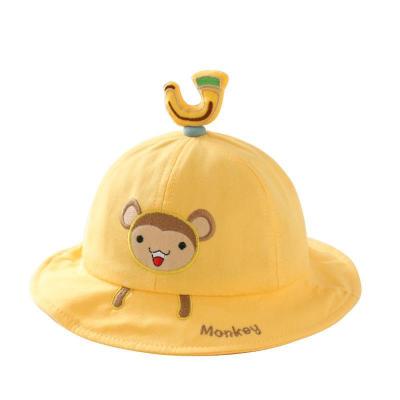 China Boys And Girls Casual Super Cute Kids Sun Hats Outside Beach Customized Baby Bucket Hats for sale