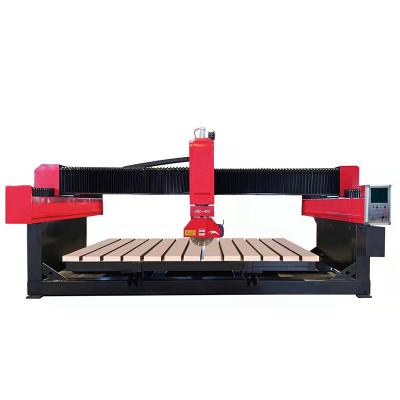 China Hotels cheap price factory 4 axis 5 axis cnc bridge saw cutting machine ,cnc stone marble slate cutting machine  3520 3320 size for sale