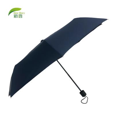 China Manual Folding OEM Golf Umbrella Golf Hanging Byg Eco Friendly Parts Dome Umbrella Black for sale