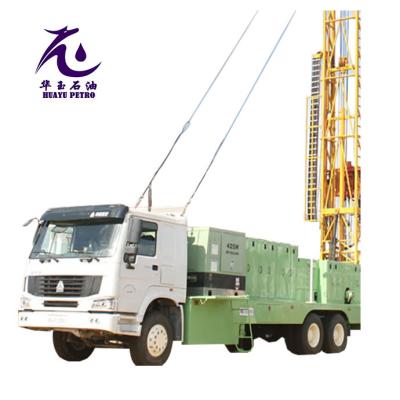 China Water Wells Rock Drill Rig 600/1000m SJ10 Truck-Mounted Flat Depth SJ06 Water-Well-Portable Rotary Drilling Rig For Sale for sale