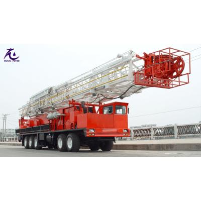 China Wells Drilling Depth 1000m 1500m ZJ10H Truck-Mounted Drilling Rig ZJ15H for sale