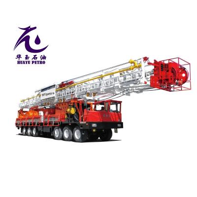 China Construction worksÂ   Depth 2000m ZJ20H Truck-mounted Drilling Rig Oil Rig Drilling Rig Equipment for sale