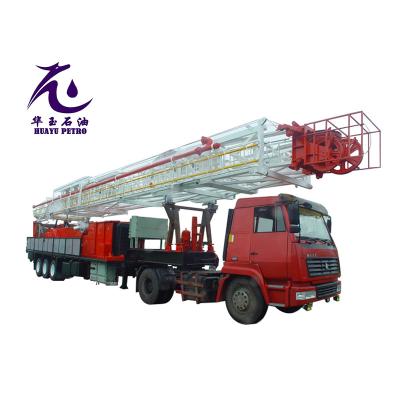 China Drilling Rigs 2000 Meter Deep Highly Efficient Trailer-Mounted Drilling Rigs ZJ20T For Sale for sale