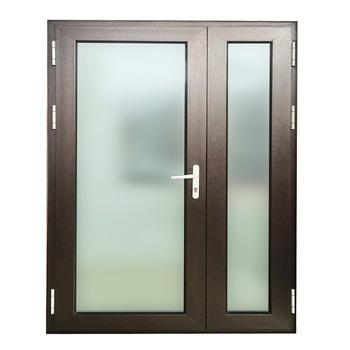 중국 Modern commercial aluminum glass front single store door exterior aluminum door 판매용