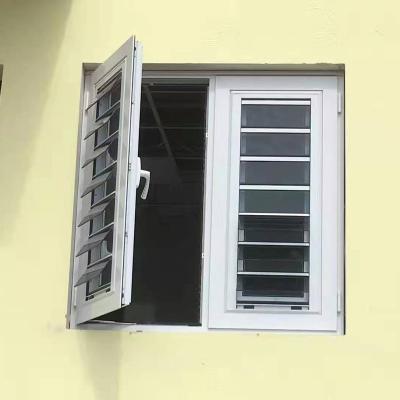 中国 Aluminum Window Aluminum Frame Swing Awning Shutters Adjustable Glass Window Awning 販売のため