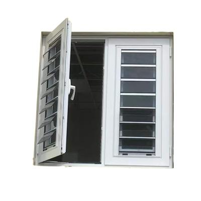 中国 custom folding screen glass awning with burglarwindow the price of jalousie household security aluminum windows 販売のため