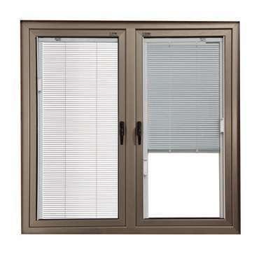 중국 Good Quality Aluminum Canopy Screen Low Price Folding French Blinds 판매용