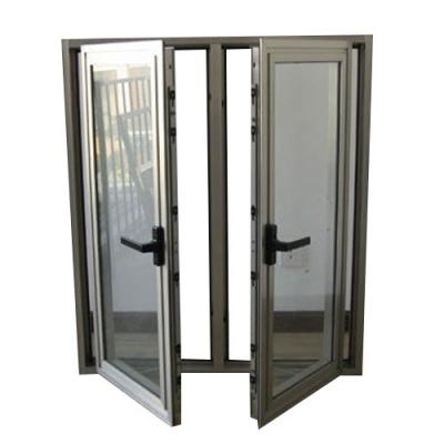 중국 Interior And Exterior Heat Insulation Modern Design Aluminum Alloy Door Frame Double Doors 판매용