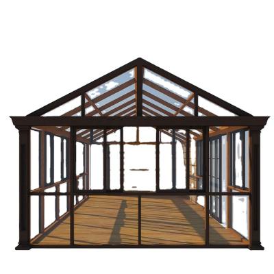 China Modern Glass Aluminum Room Sunrooms Winter Garden for sale