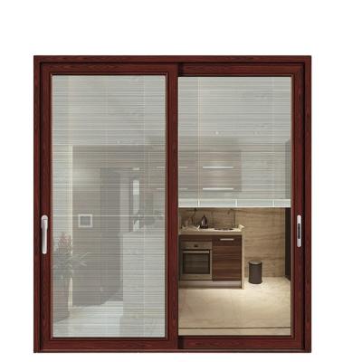 중국 Folding Screen Manufacturer Selling Sliding Window With Built In Aluminum Blind Interior Windows 판매용