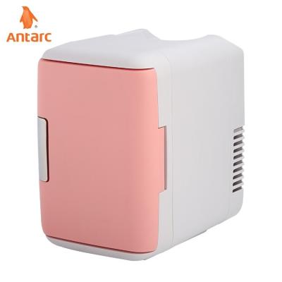 China New 5L cosmetics ABS small portable refrigerator pink for beauty skin care mini refrigerator cosmetic for sale