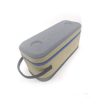 China Waterproof Shopping 12 Boxes Nylon Cooler Heat Insulation Bag Food Delivery for sale