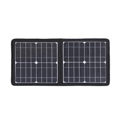 China 20.35% Hot Selling 2 Foldable Solar Panel 2 Foldable Phone Powerbank Charger 25W for sale