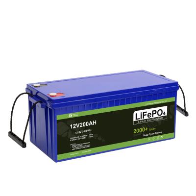 China Toys Deep Cycle 32650 LiFePO4 12.8V 200AH Lithium Ion Battery For Solar Power System for sale