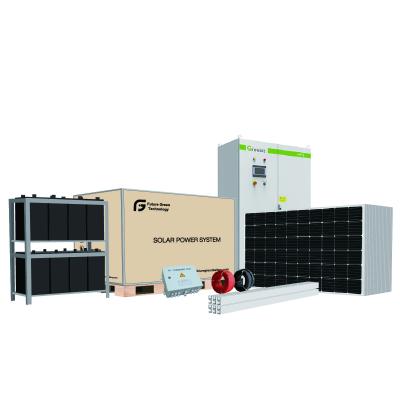 China 5KW 8KW 10KW Home Solar Power System with Solar Panel Battery Inverter Controller for sale