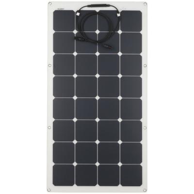 China Best Selling 100Watt Monocrystalline Semi-flexible Solar Panel for Sale 158.75mmx158.75mm for sale