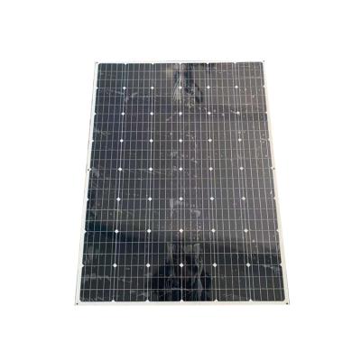 China 2021 ETFE or PET (optional) high efficiency cheap price per watt 250W flexible solar panel power system module for sale