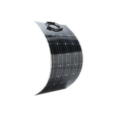 China Renewable power source (optional) of ETFE or PET semi flexible solar panel 120W 120 watt with low prices for home for sale