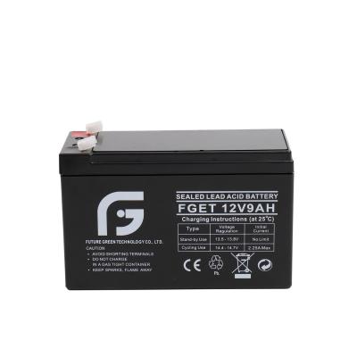 China Toys factory outlet FGET 12V 7AH 9AH 12AH sealed lead acid batteries for sale