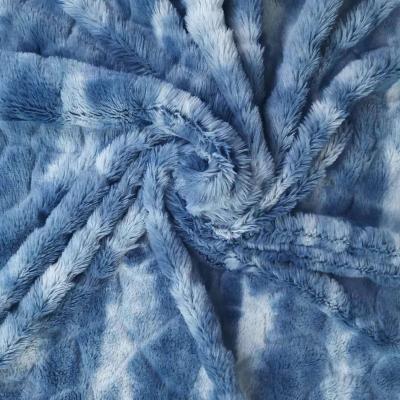 China Amazon Hit Organic Rabbit Faux Fur Fabric Super Soft Blanket/Scarf/Garment/Home Texiles/Toys for sale