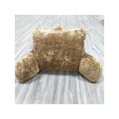 China Hotel Cotton Solid Custom Sandwashed Faux Fur Cushion Home Textile Cushion For Home Decor for sale