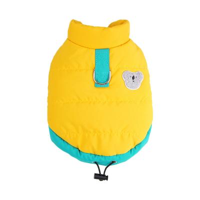 China Sustainable Design Charming Pet Clothes Autumn And Winter Dog Clothes Thickened Warm Dog Padded Coat for sale