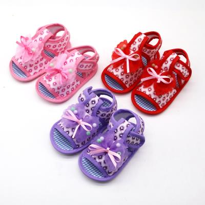 China Other Too Type Summer Toddler Sandals Girl Boy Anti-skid Walkers Cute Cartoon Soft Unique Baby Shoes for sale