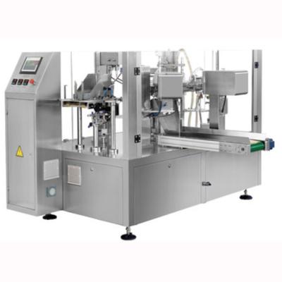 China Automatic Food CE Approved Premade Zip Lock Bag Packaging Machine For Frozen Food for sale