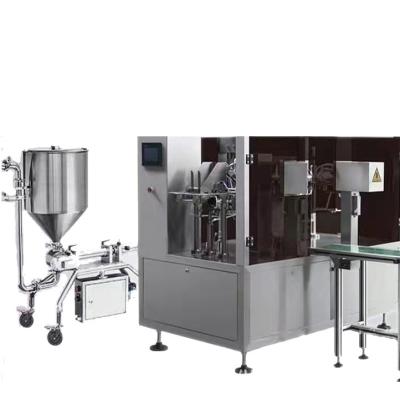 China Food OEM Quality Automatic Large Scale Liquid Industrial Dough 304 Stainless Steel Packaging Production Line for sale