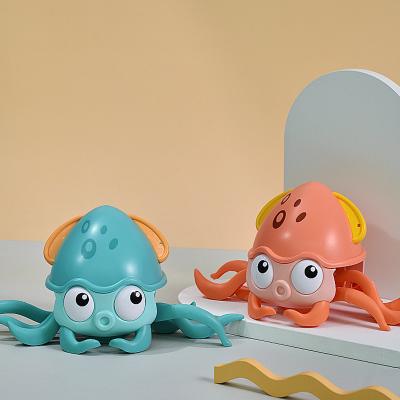 China 2022 Octopus Popular Children's Pet Octopus Plastic Bath Toys Can Be Used In Water And On Land for sale