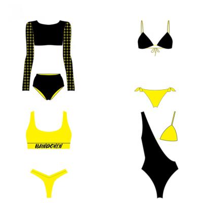 China 2021 European and American amorous feelings summer breathable two breathable swimsuit of the new style for sale