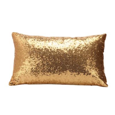 China DIY Mermaid Sequin Pillow Cushion Magical Case 30*50cm Color Changing Reversible Sequin Pillow For Home Decor for sale