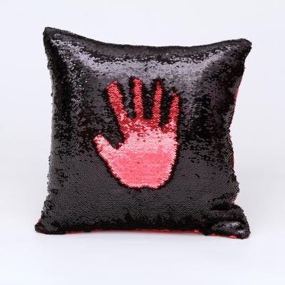 China Home Decor Bling Sequin Pillow Sofa Pillow Sequins Magic Throw Mermaid Shiny Decorative Pillow Sequin Hi for sale